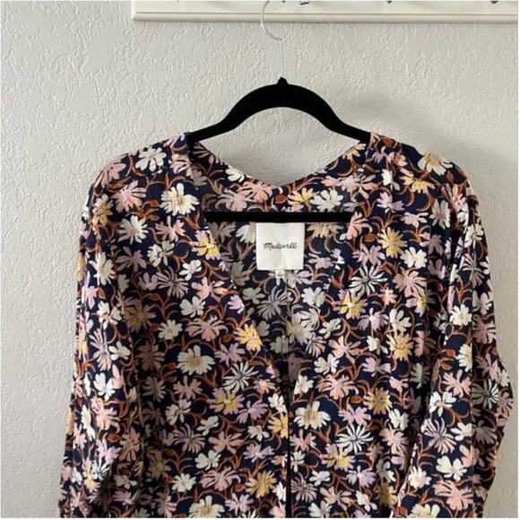 Madewell Floral Print Short Robe Jacket - Picture 4 of 8